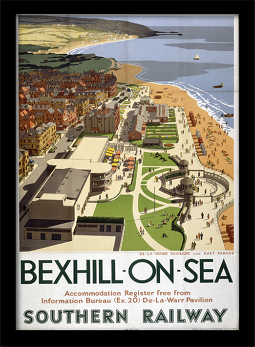 Bexhill on Sea (1) Framed 30 x 40cm Print