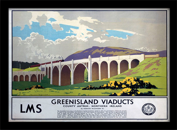 Greenisland Viaducts Framed 30 x 40cm Prints