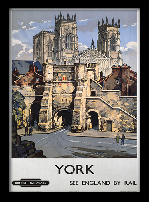 York (3) Framed 30 x 40cm Prints