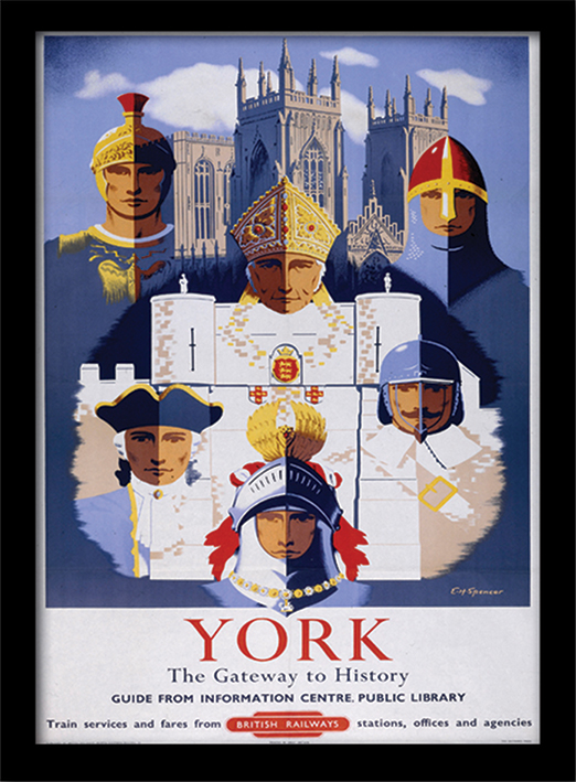 York (5) Framed 30 x 40cm Prints