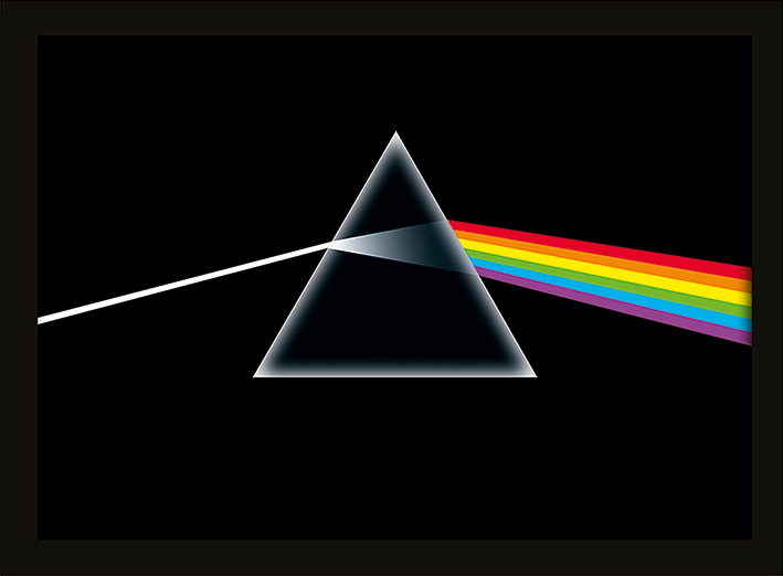 Pink Floyd (Dark Side of the Moon) Framed 30 x 40cm Print