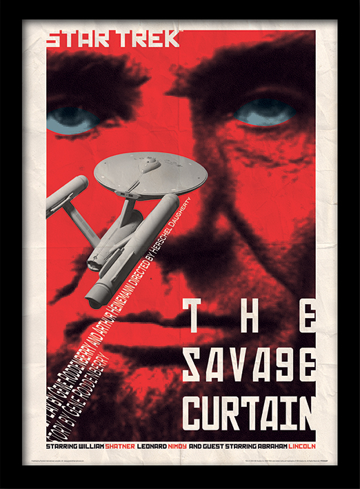 Star Trek (The Savage Curtain) Framed 30 x 40cm Prints