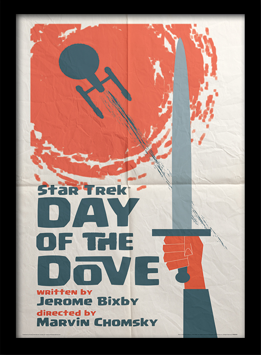 Star Trek (Day Of The Dove) Framed 30 x 40cm Print
