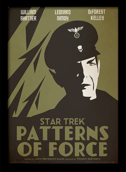 Star Trek (Patterns Of Force) Framed 30 x 40cm Print