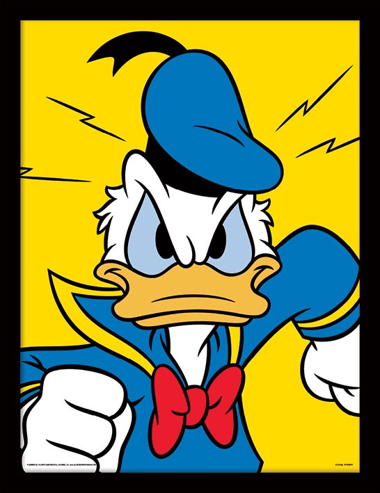 Donald Duck (Mad) Framed 30 x 40cm Prints