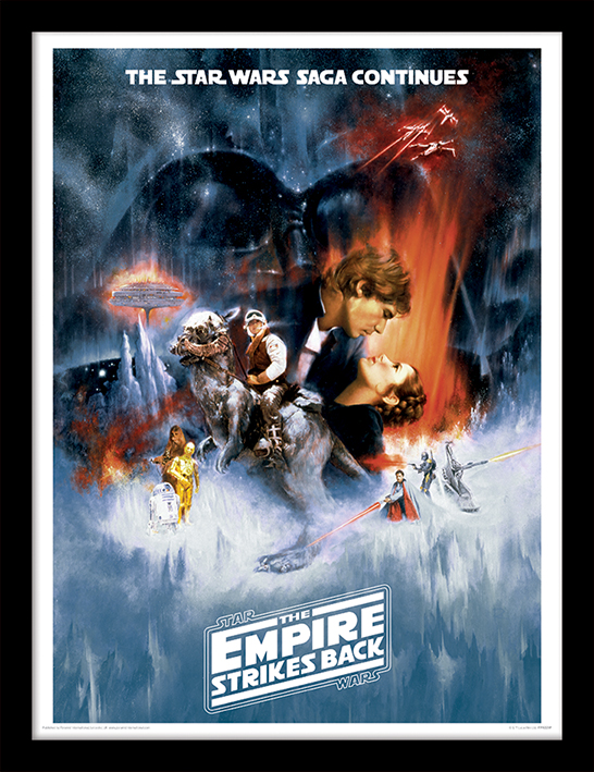 Star Wars The Empire Strikes Back (One Sheet) Framed 30 x 40cm Print