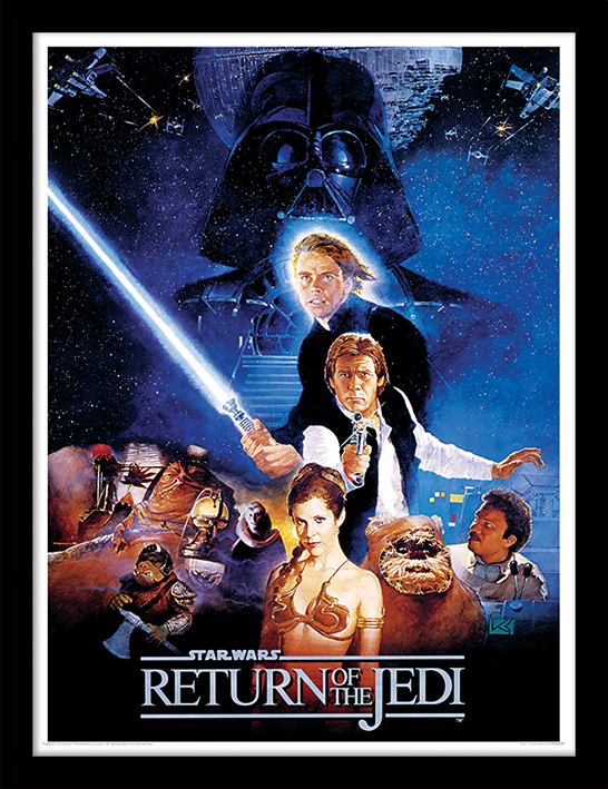Star Wars Return Of The Jedi (One Sheet) Framed 30 x 40cm Print