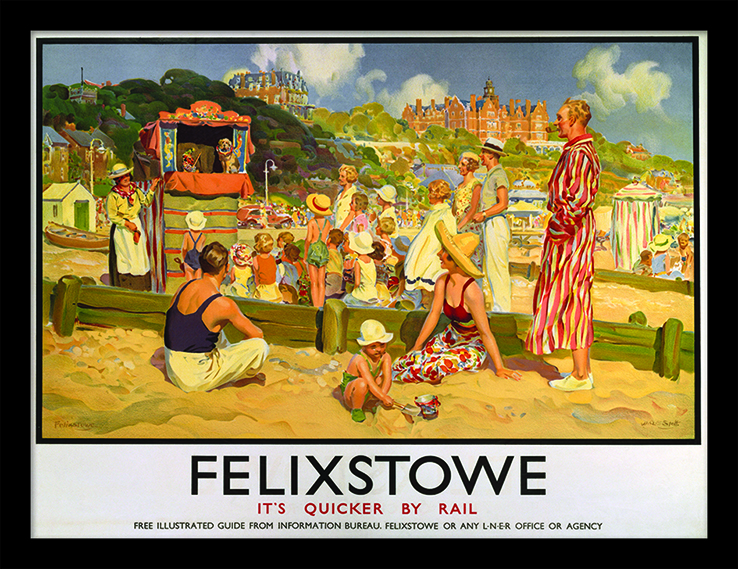 Felixstowe (3) Framed 30 x 40cm Print