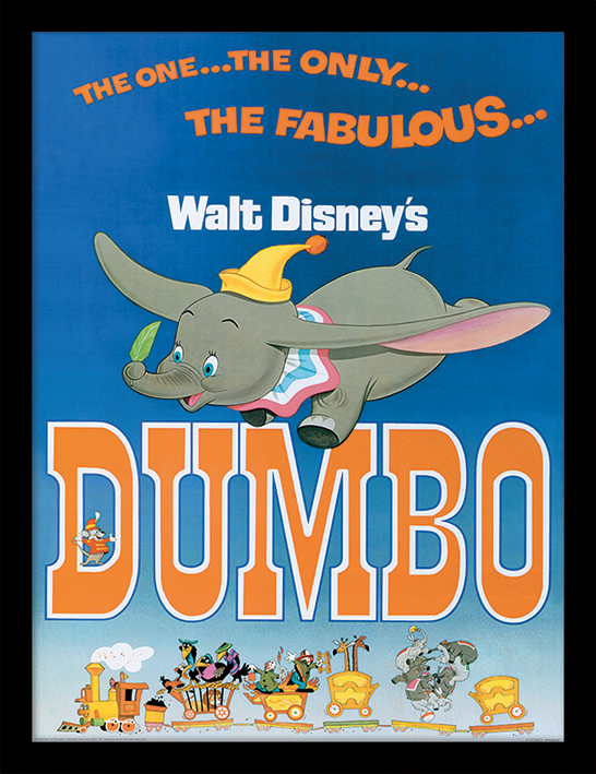 Dumbo (The Fabulous) Framed 30 x 40cm Prints