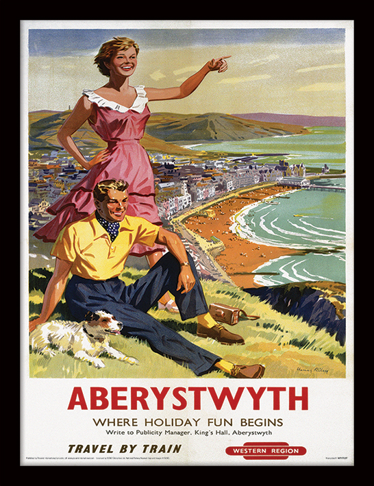 Aberystwyth Framed 30 x 40cm Prints