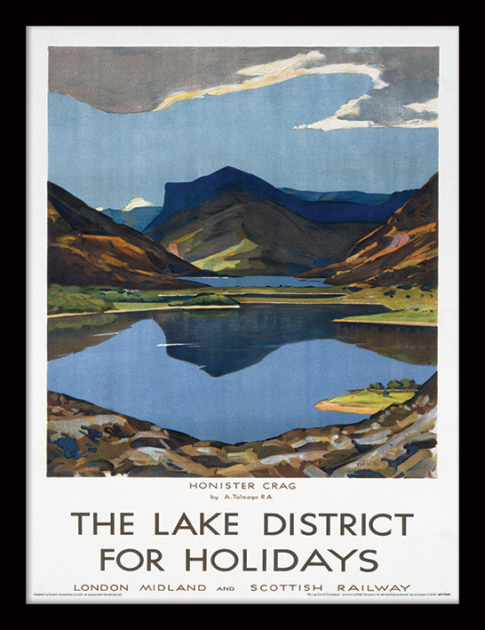 The Lake District For Holidays Framed 30 x 40cm Prints