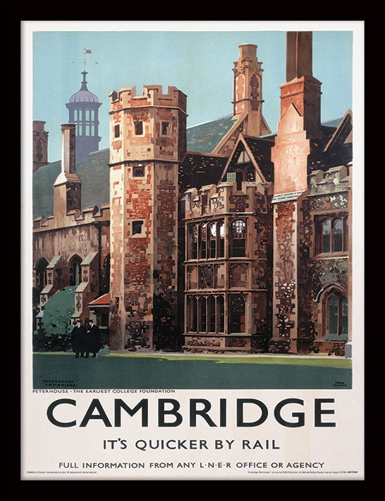 Cambridge (Peterhouse) Framed 30 x 40cm Prints