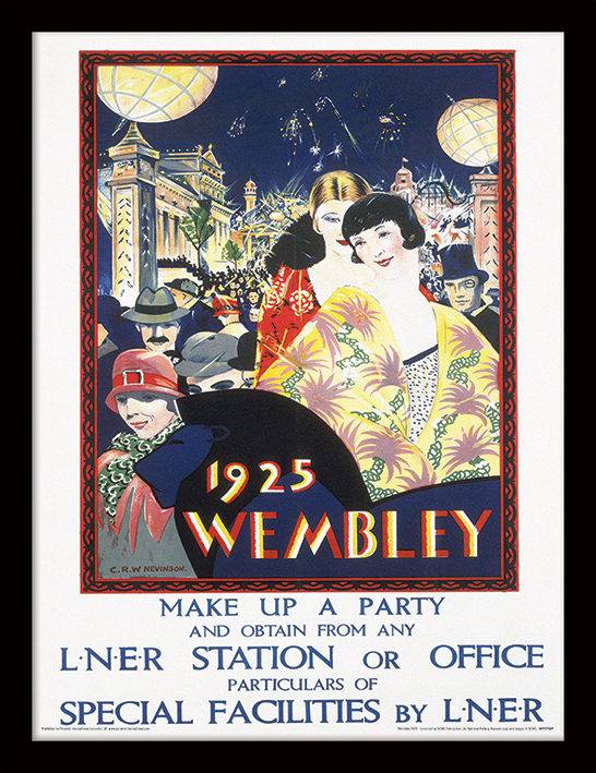 Wembley 1925 Framed 30 x 40cm Print