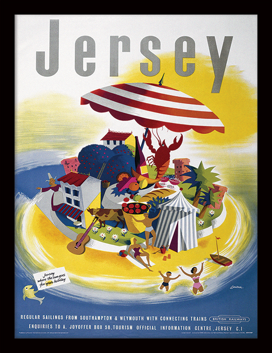 Jersey (Island) Framed 30 x 40cm Prints