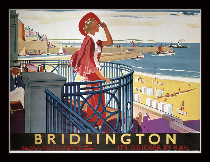 Bridlington (View) Framed 30 x 40cm Prints