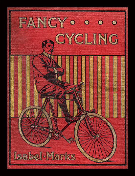 Fancy Cycling Framed 30 x 40cm Print