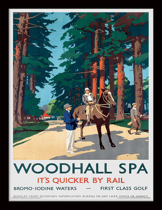 Woodhall Spa (Horse by Frank Newbould) Framed 30 x 40cm Print The Art