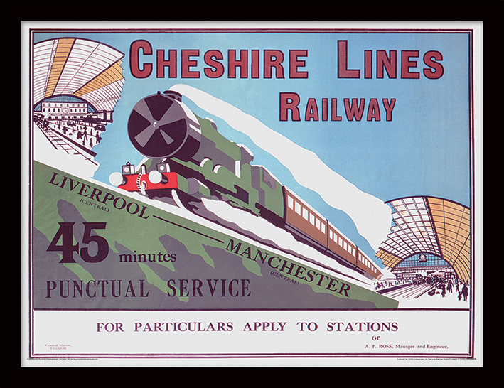 Liverpool (Cheshire Lines Railway) Framed 30 x 40cm Prints