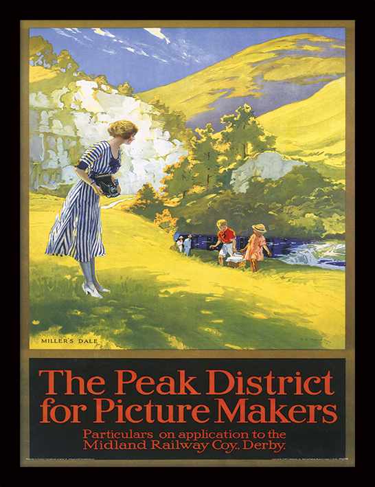 Peak District (For Picture Makers by Charles E Turner) Framed 30 x 40cm Prints