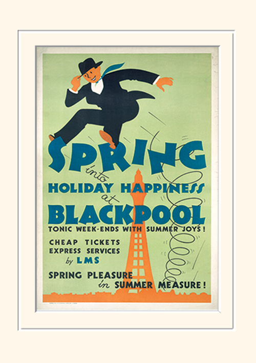 Blackpool (4) Mounted 30 x 40cm Prints