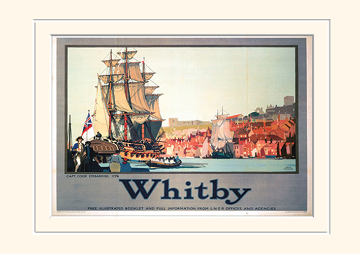 Whitby (3) Mounted 30 x 40cm Prints