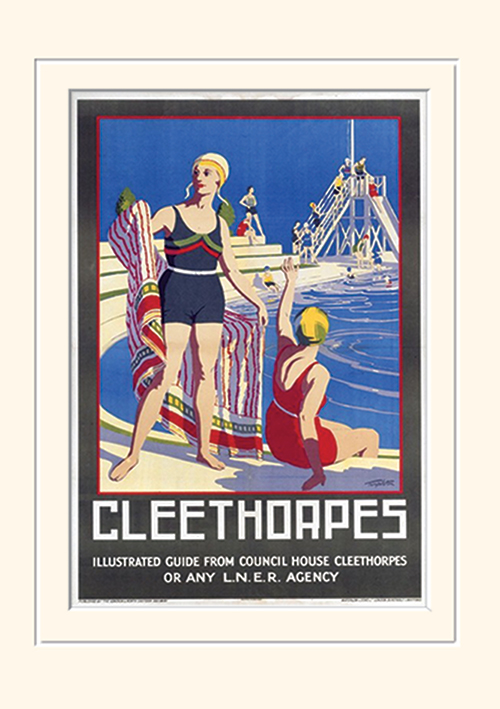 Cleethorpes (2) Mounted 30 x 40cm Prints