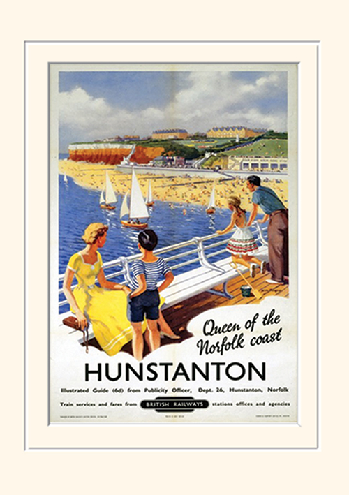 Hunstanton Mounted 30 x 40cm Prints