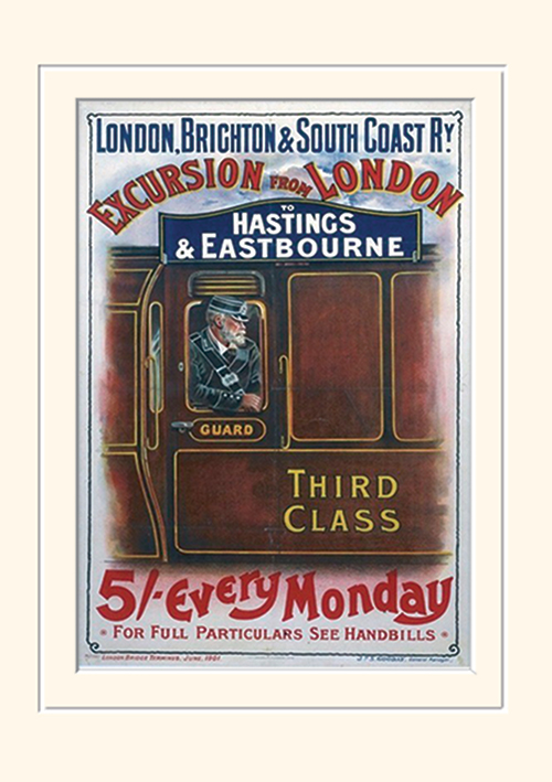 London Brighton Mounted 30 x 40cm Prints