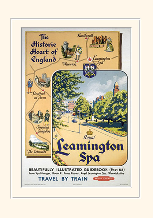 Leamington Spa Mounted 30 x 40cm Prints