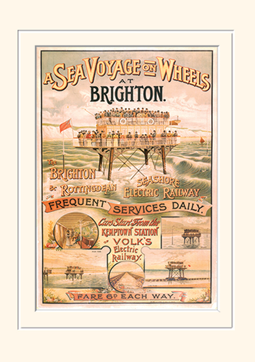 Brighton (2) Mounted 30 x 40cm Prints