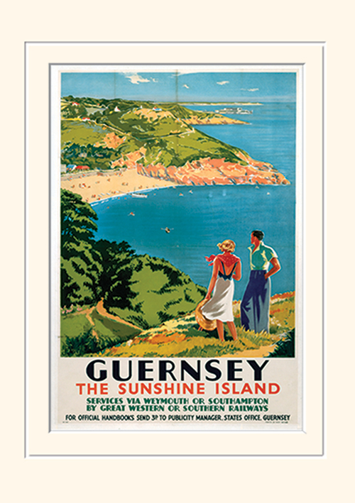 Guernsey Mounted 30 x 40cm Prints