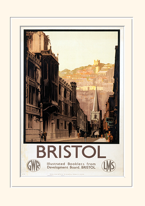 Bristol (2) Mounted 30 x 40cm Prints