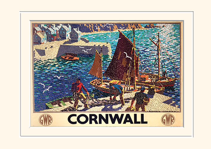 Cornwall (9) Mounted 30 x 40cm Prints