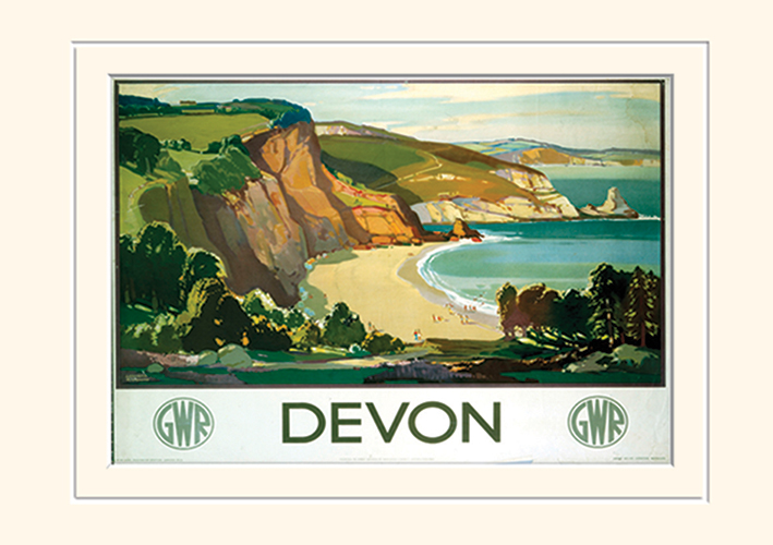 Devon (3) Mounted 30 x 40cm Prints