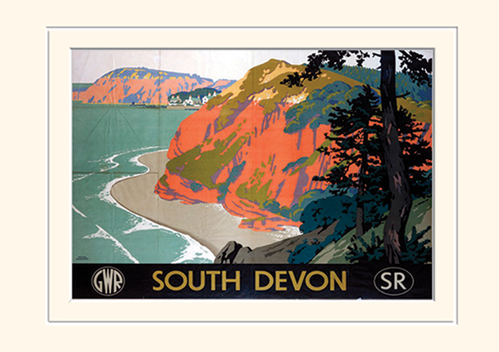 Devon (4) Mounted 30 x 40cm Prints