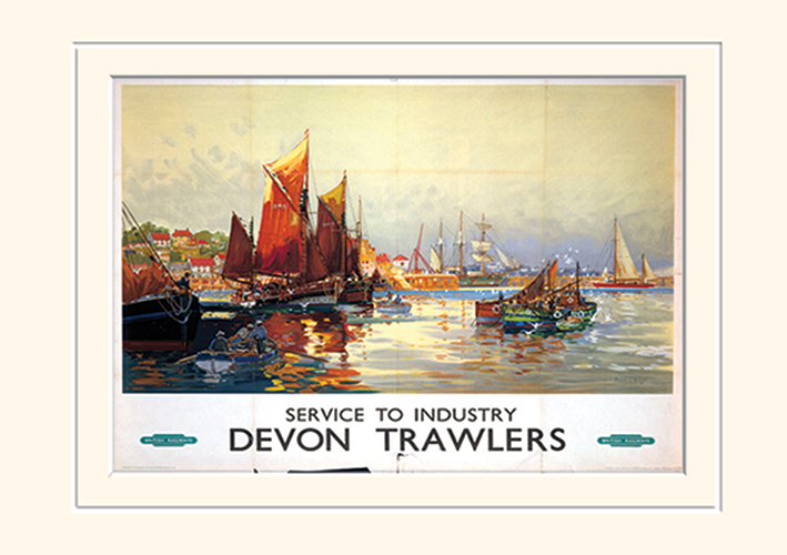 Devon (6) Mounted 30 x 40cm Prints
