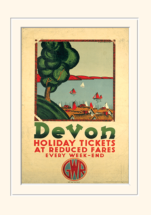 Devon (7) Mounted 30 x 40cm Print