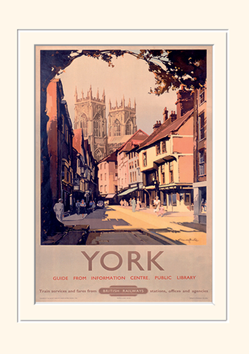 York (1) Mounted 30 x 40cm Prints