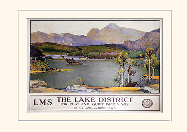 The Lake District (1) Mounted 30 x 40cm Prints