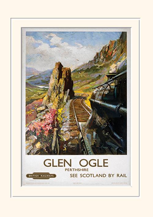 Glen Ogle Mounted 30 x 40cm Prints