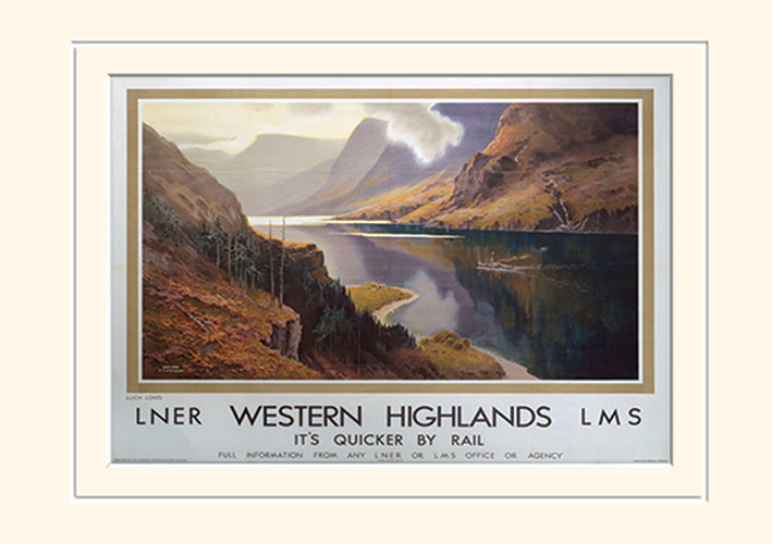 Western Highlands (1) Mounted 30 x 40cm Prints
