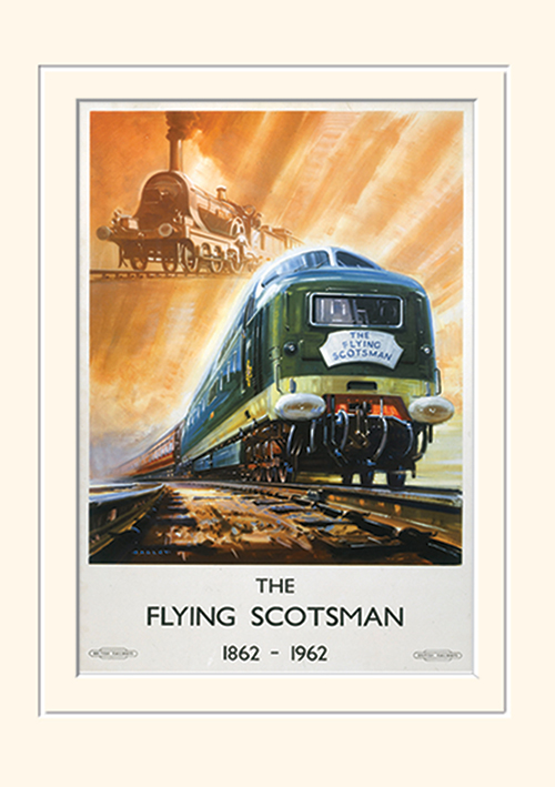 The Flying Scotsman (1) Mounted 30 x 40cm Prints