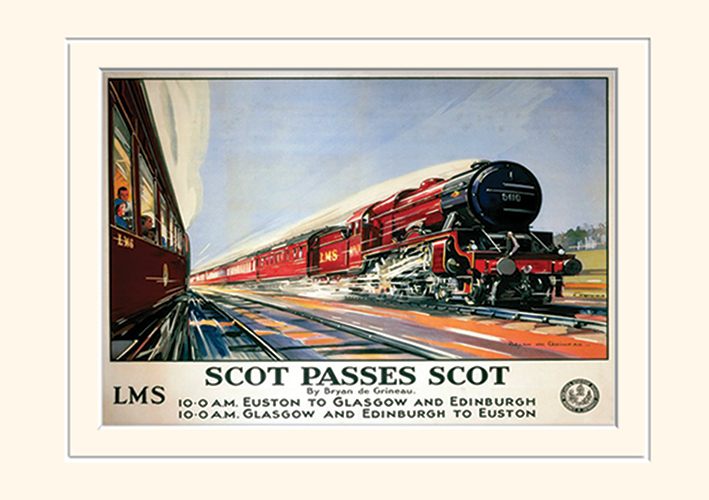 Scot Passes Scot Mounted 30 x 40cm Prints