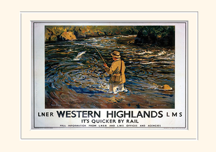 Western Highlands (4) Mounted 30 x 40cm Prints