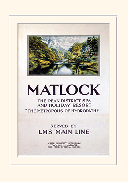 Matlock (1) Mounted 30 x 40cm Prints