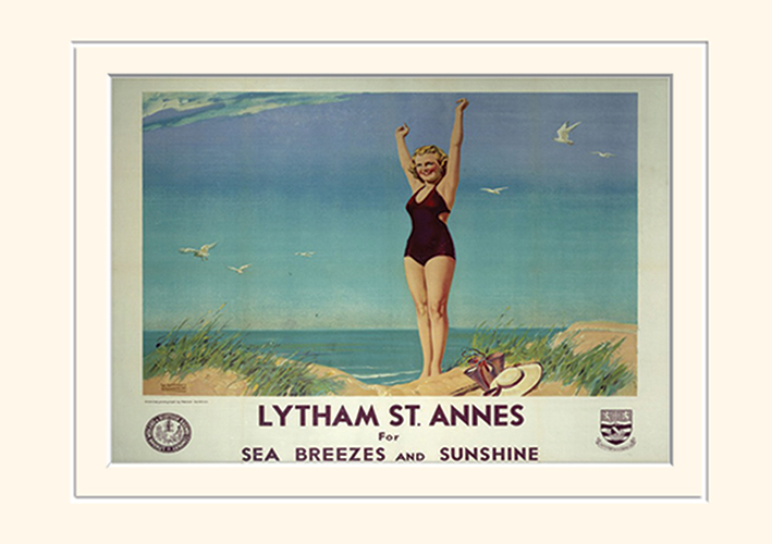 Lytham St Annes (2) Mounted 30 x 40cm Prints