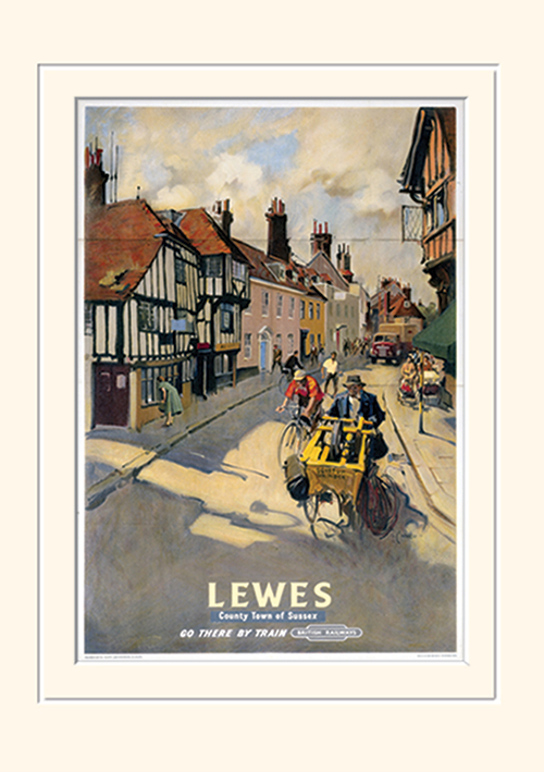 Lewes (1) Mounted 30 x 40cm Prints