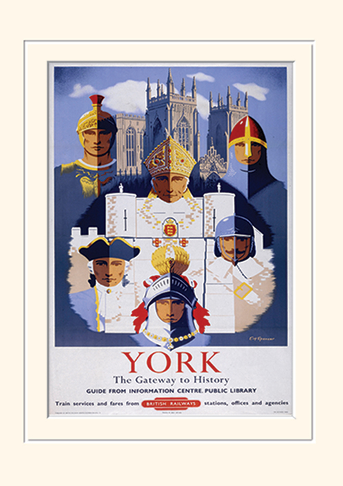 York (5) Mounted 30 x 40cm Prints
