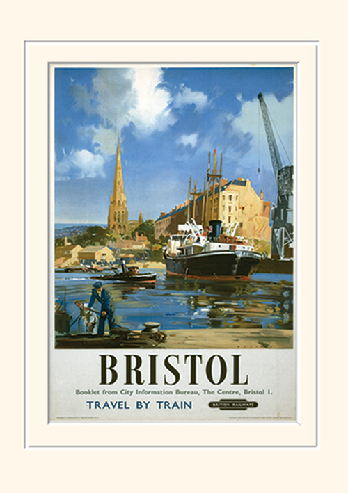 Bristol (5) Mounted 30 x 40cm Print