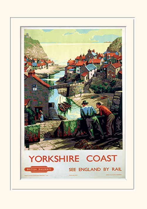Yorkshire Coast 4 Mounted 30 x 40cm Prints